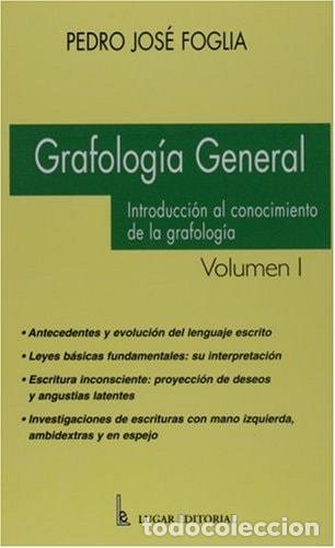 Livros em segunda m&atilde;o: Grafolog&iacute;a general introducci&oacute;n al conocimiento de la grafol - Pedro Jos&eacute; Foglia
