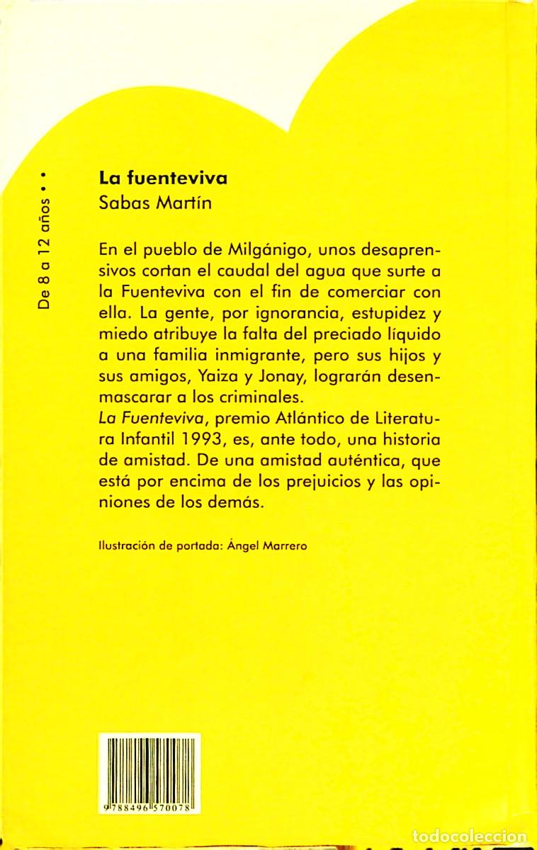 Libros: LA FUENTEVIVA - SABAS MART&Iacute;N - 2005 - CANARIAS - Foto 3