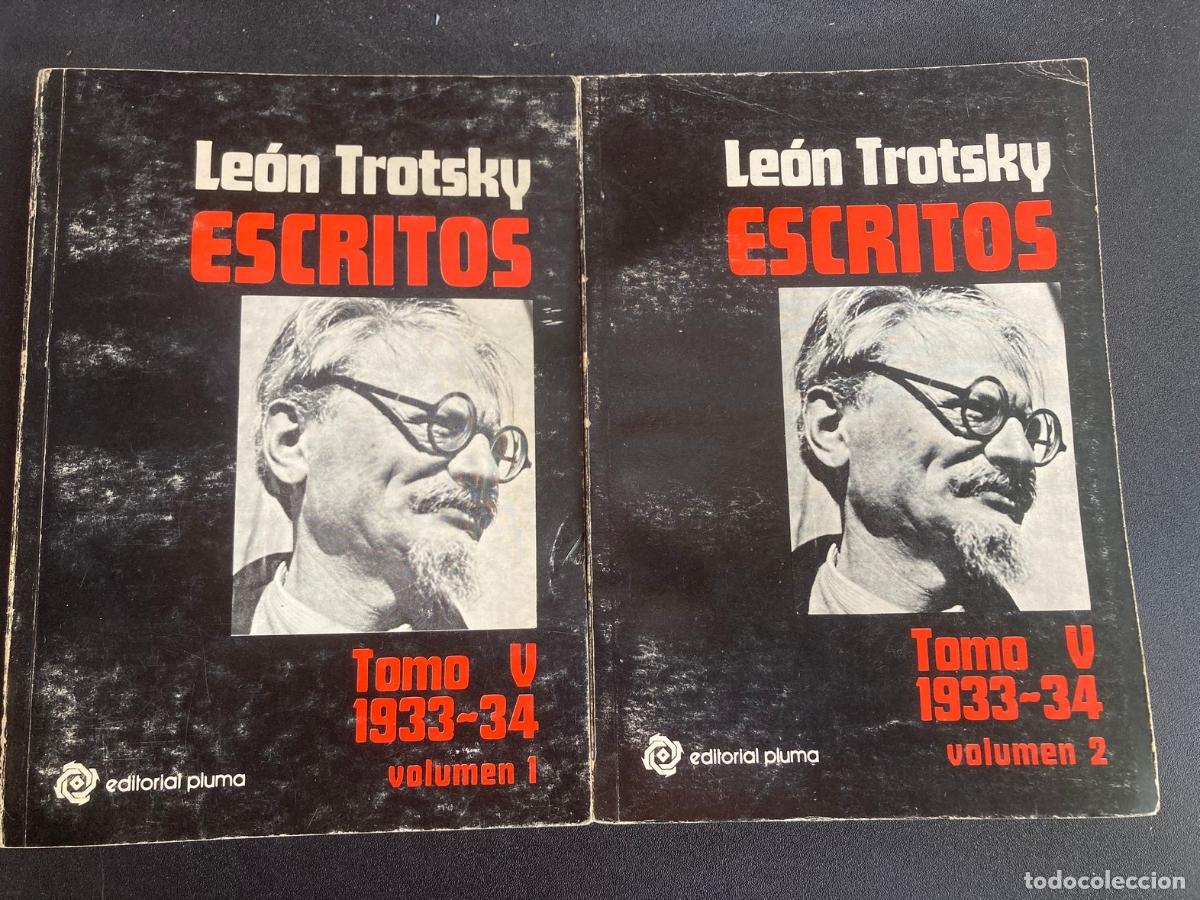books: Le&oacute;n Trotsky - Escritos. Tomo V, 1933-34 (2 vols.)