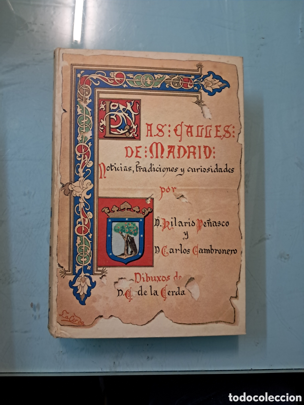 Libros: Hilario Pe&ntilde;asco de la Fuente, Las calles de Madrid,Facs&iacute;mil