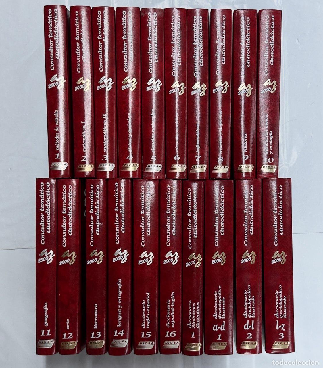 Libros: CONSULTOR TEM&Aacute;TICO AUTODID&Aacute;CTICO 2000. 20 Vol&uacute;menes.