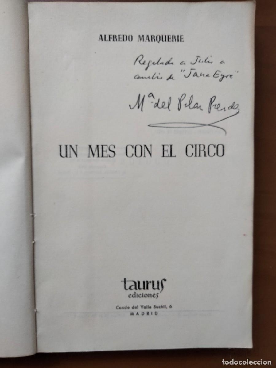 Libros: Un mes con el circo por Alfredo Marquerie - Foto 3