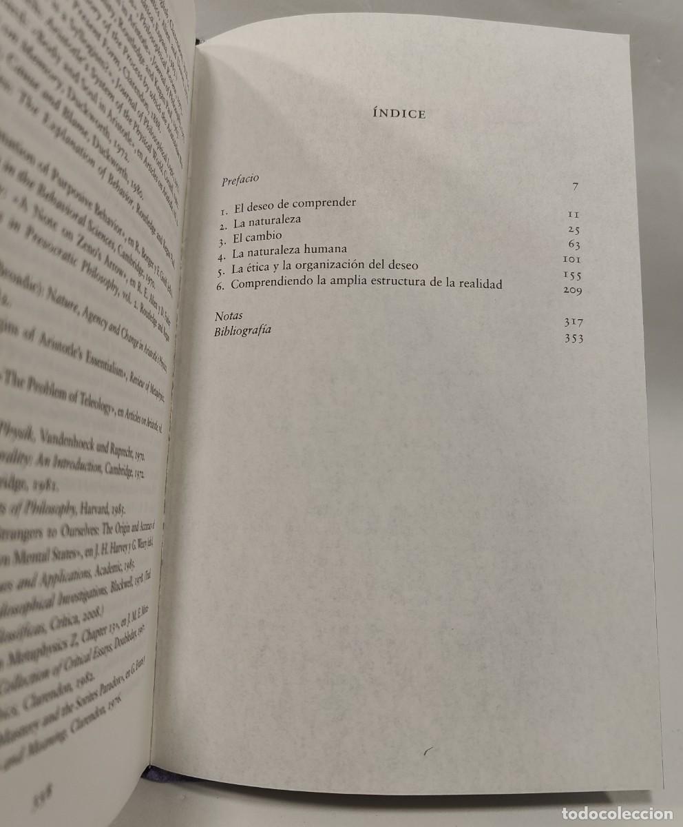Libros: ARIST&Oacute;TELES - EL DESEO DE COMPRENDER - Jonathan Lear - Foto 8