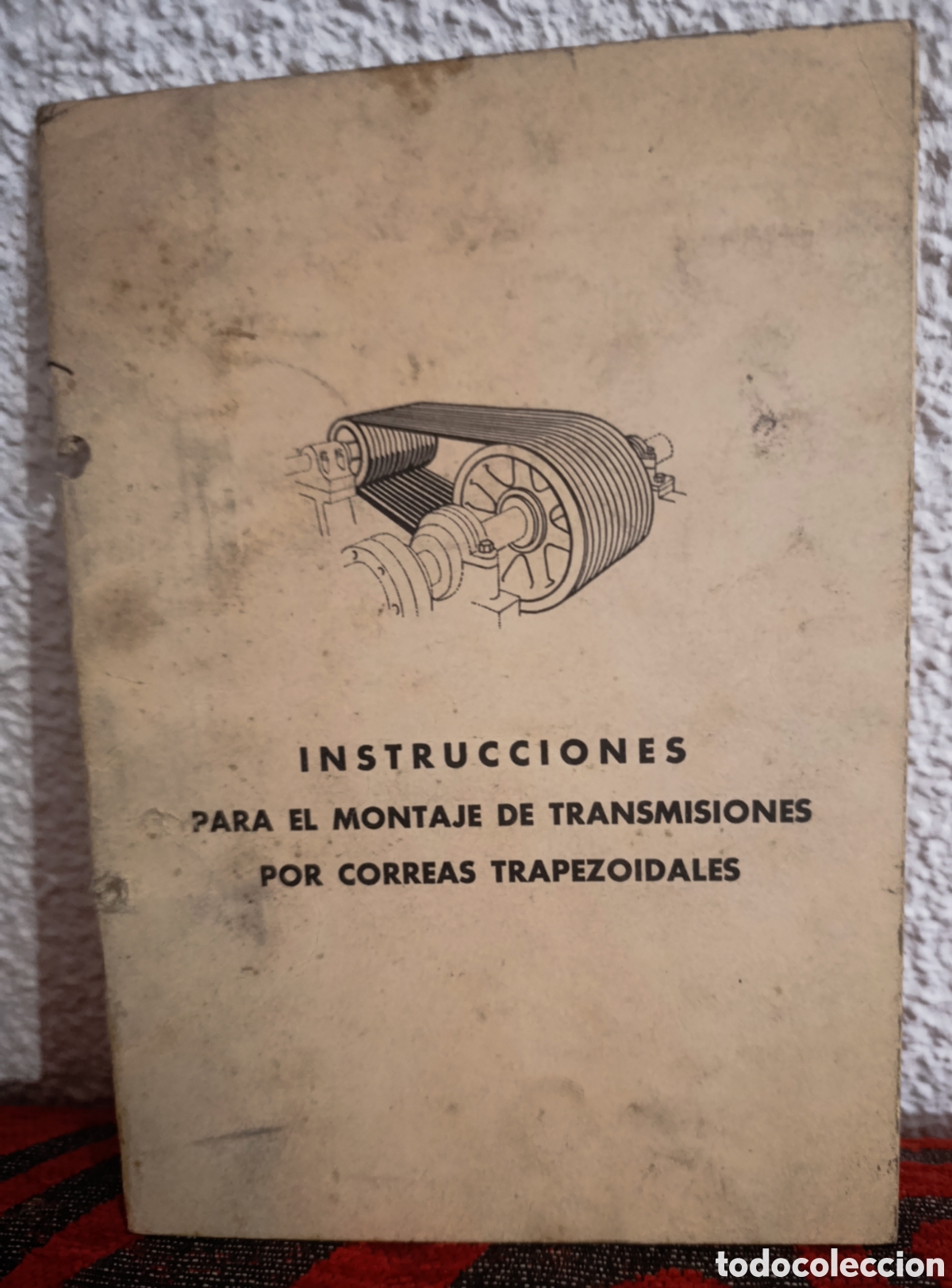 books: Manual T&eacute;cnico Antiguo: Montaje de Transmisiones por Correas Trapezoidales