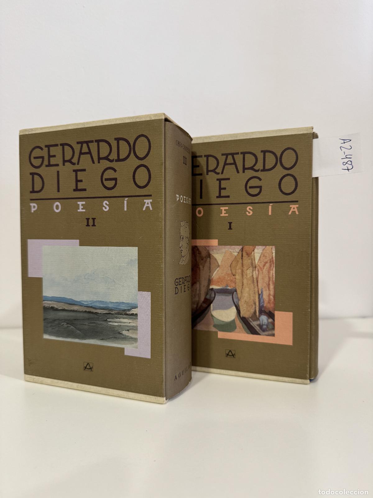 Libros: DIEGO, Gerardo. - Poes&iacute;a (Tomos I y II. Completa). - Foto 1