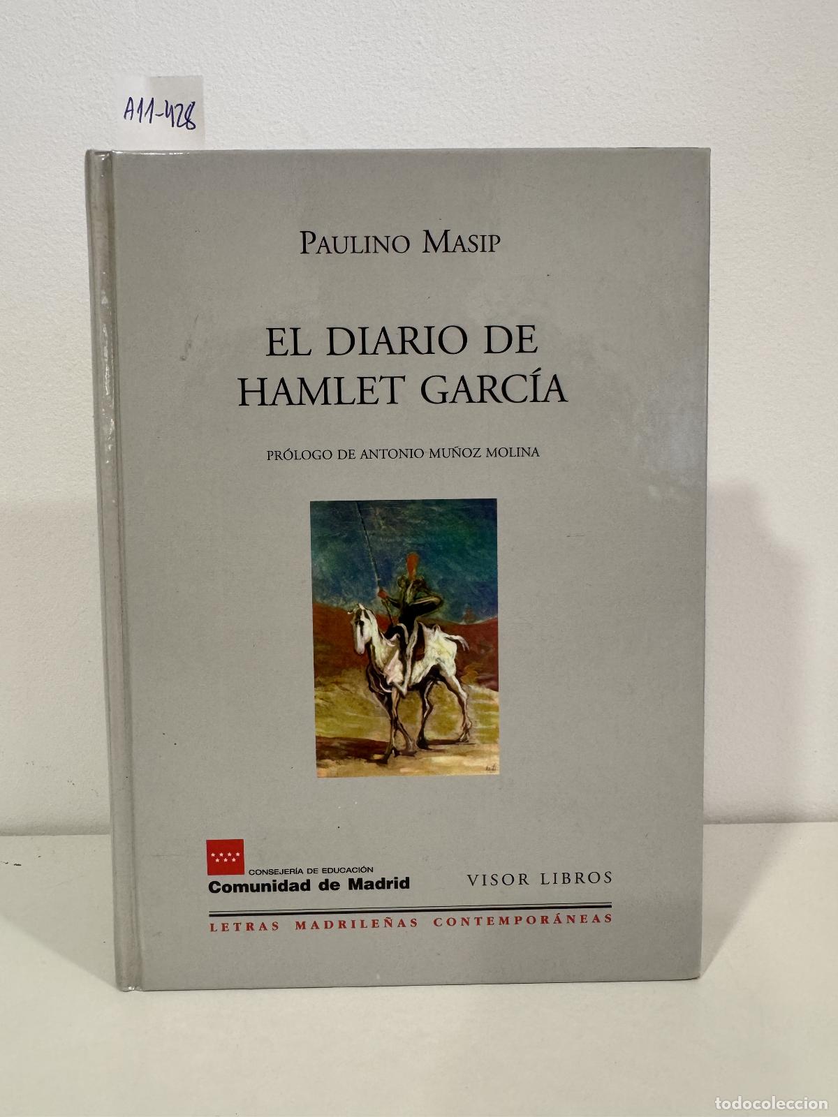 books: MASIP, Paulino. - El diario de Hamlet Garc&iacute;a.
