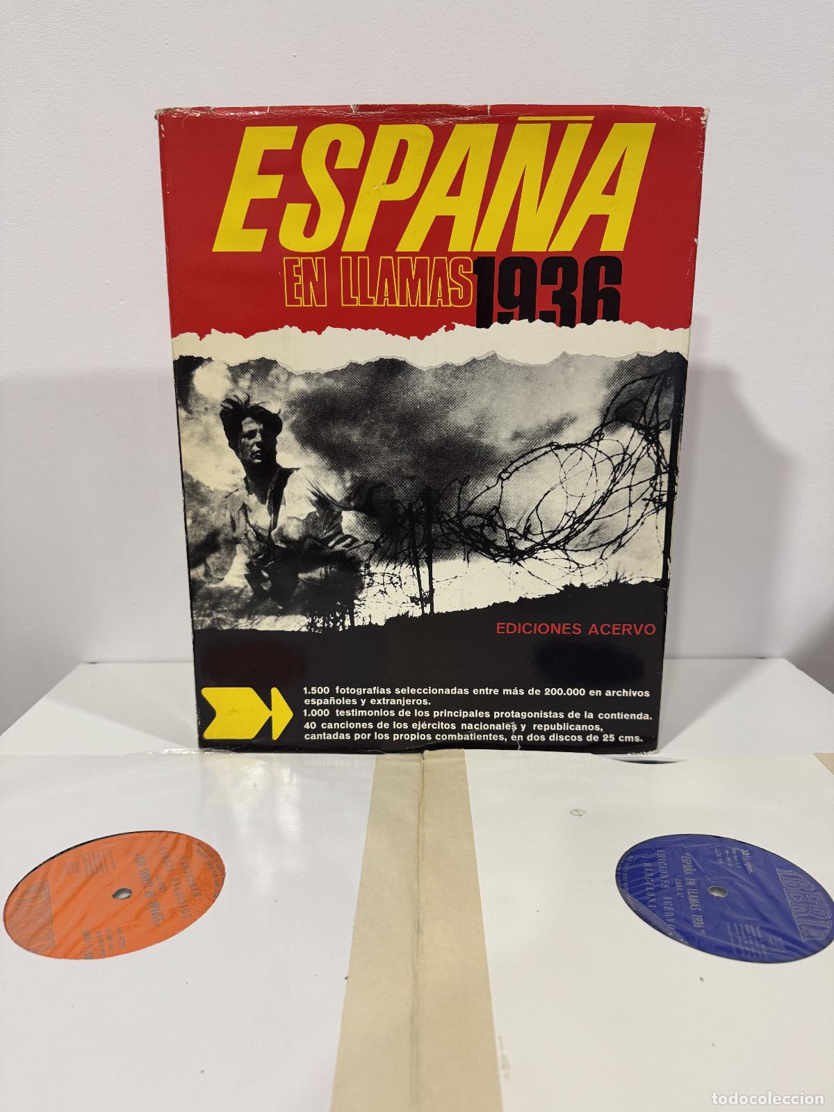 books: GIL MUGARZA, Antonio. - Espa&ntilde;a en llamas 1936.