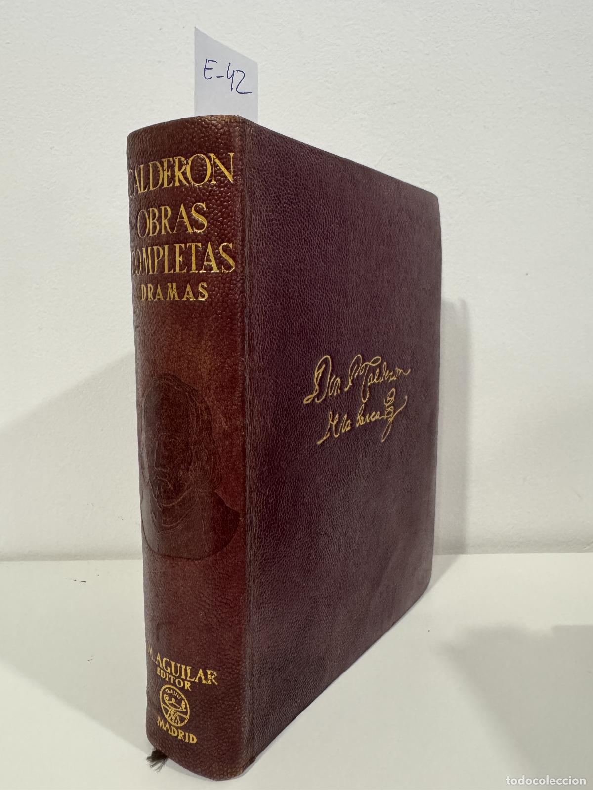 books: CALDER&Oacute;N de la BARCA, Don Pedro - Obras Completas (Dramas).