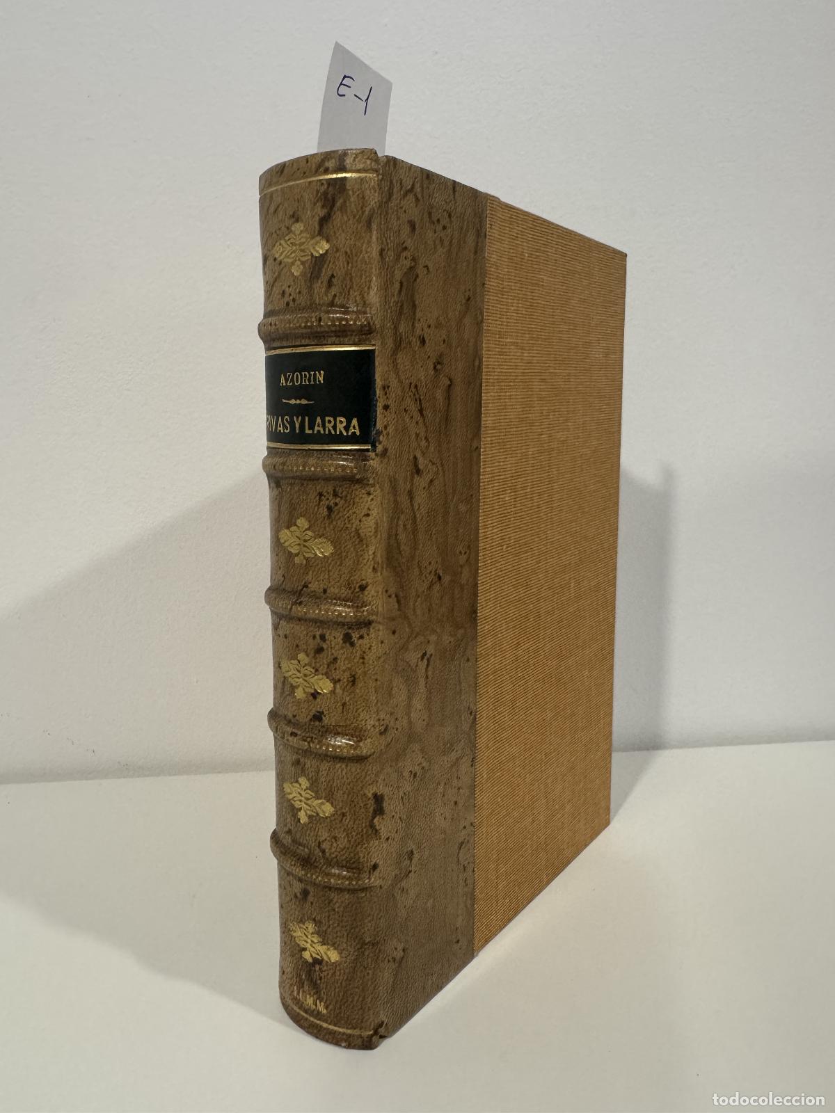 books: AZOR&Iacute;N. - Rivas y Larra.