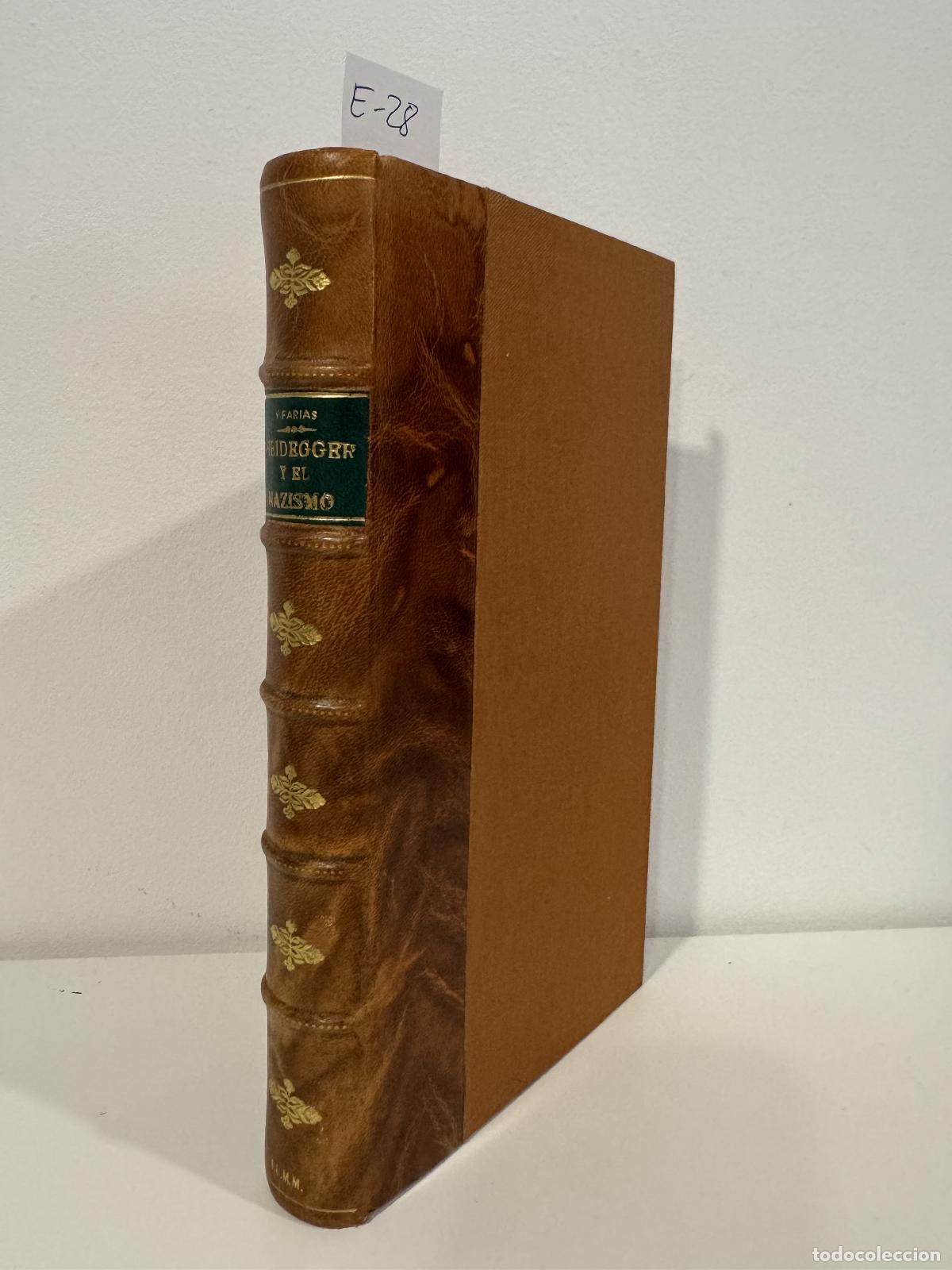 Libros: FAR&Iacute;AS, V&iacute;ctor. - Heidegger y el nazismo.