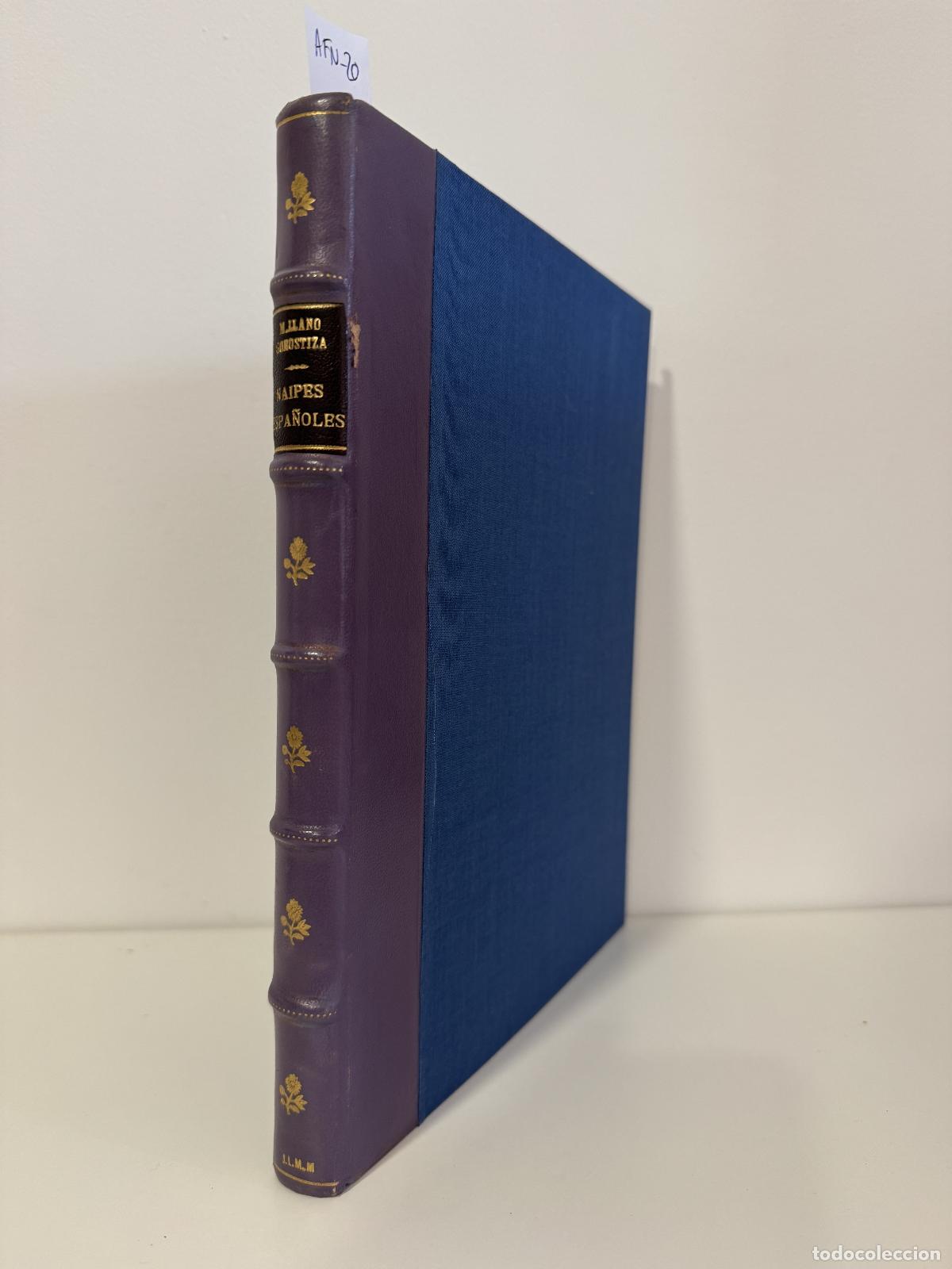 Libros: LLANO GOROSTIZA, Manuel. - Naipes espa&ntilde;oles. - Foto 1