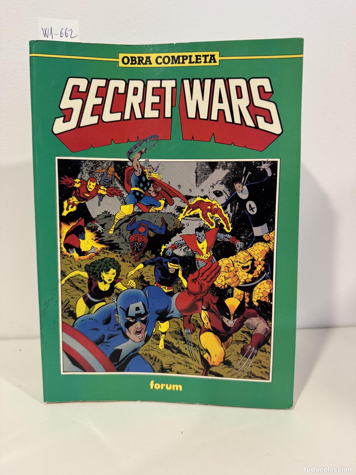 Livros em segunda m&atilde;o: V.V. A.A. - Secrets Wars (Obra Completa).