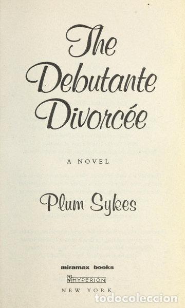 Libri di seconda mano: The Debutante Divorcee- 9780786891207