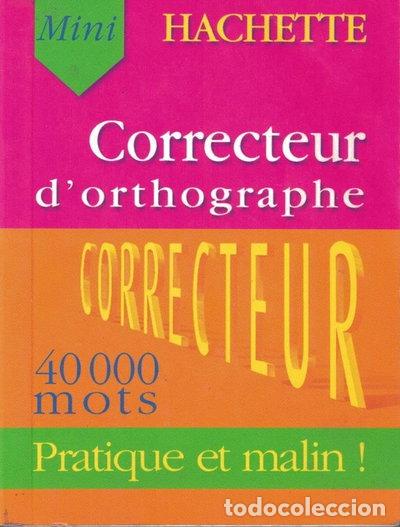 Libros: Correcteur d'orthographe- 9782012805057