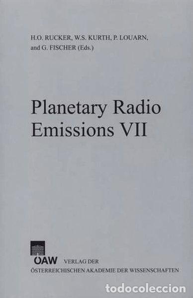 Libros: Planetary Radio Emissions VII- 9783700171256