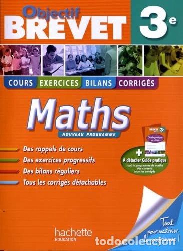 Libros: Maths 3e - Objectif Brevet- 9782011607713