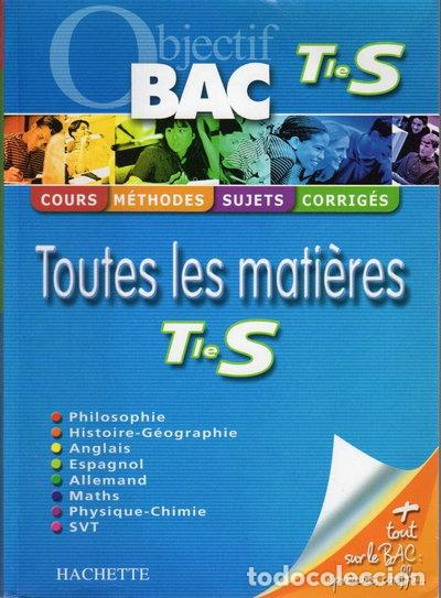Libros: Toutes les mati&egrave;res Tle S- 9782011693310