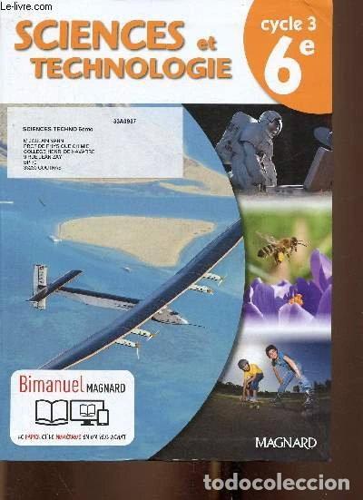 Livres: Sciences et technologie 6e, cycle 3- 9782210105799