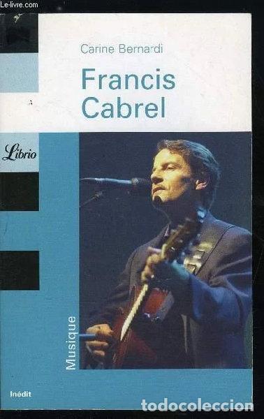Libros: Francis Cabrel- 9782290340288