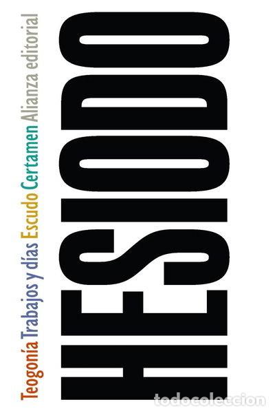 B&uuml;cher: Teogon&iacute;a / Trabajos y d&iacute;as / Escudo / Certamen- 9788420678825