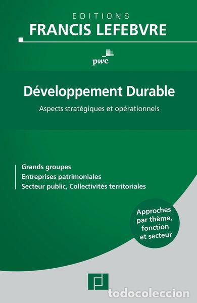 Libros: D&eacute;veloppement durable: Aspects strat&eacute;giques et op&eacute;rationnels- 9782851158673