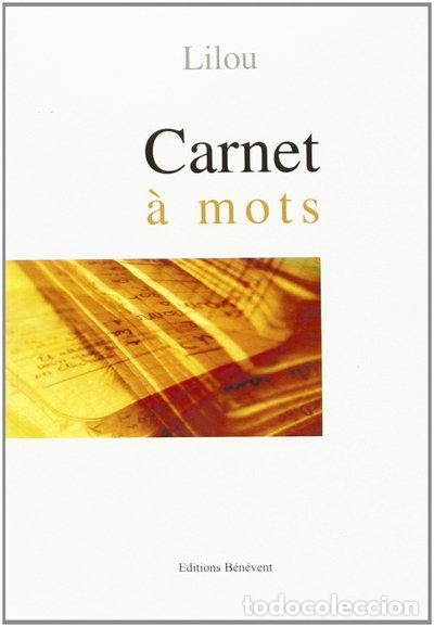 Livros em segunda m&atilde;o: Carnet &agrave; mots- 9782756302034