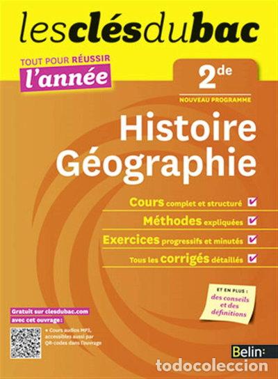 books: Histoire-G&eacute;ographie 2de - Les cl&eacute;s du bac- 9782701165417