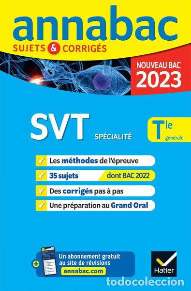 Libri di seconda mano: Annales du bac Annabac 2023 SVT Tle g&eacute;n&eacute;rale- 9782401086548