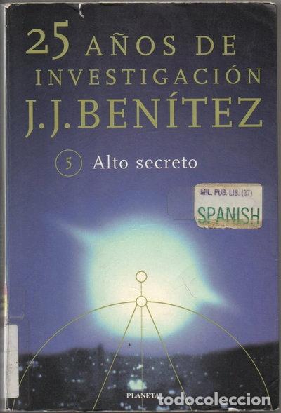 books: Alto secreto- 9788408028581