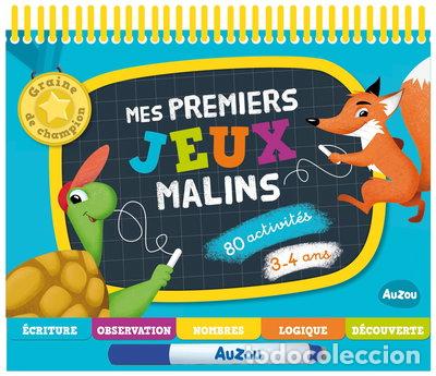 B&uuml;cher: Mes premiers jeux malins 3-4 ans: 80 activit&eacute;s- 9782733819371