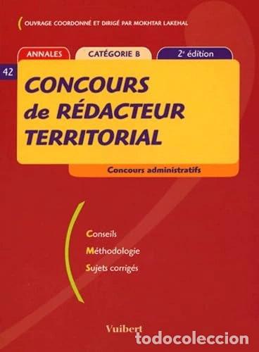 books: Concours de r&eacute;dacteur territorial- 9782711798612
