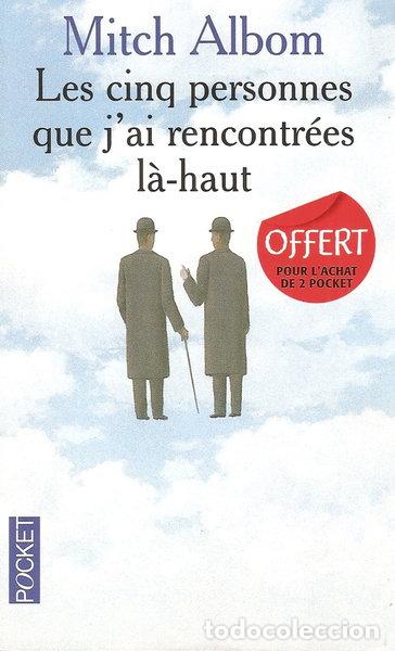 Libri di seconda mano: Les cinq personnes que j'ai rencontr&eacute;es l&agrave;-haut- 9782266201520