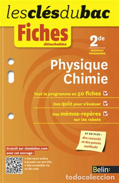 Livres: Fiches d&eacute;tachables Physique-chimie 2de- 9782701165493