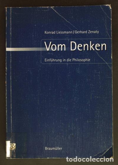 Libros: Vom Denken: Einf&uuml;hrung in die Philosophie- 9783700312284
