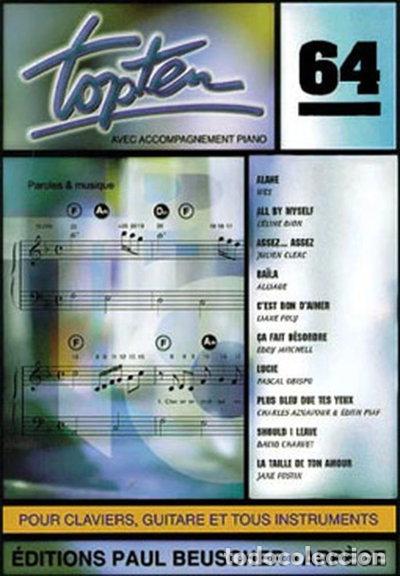 Libros: Top Ten n&deg;64 - Chant et accompagnement- 3137990010980