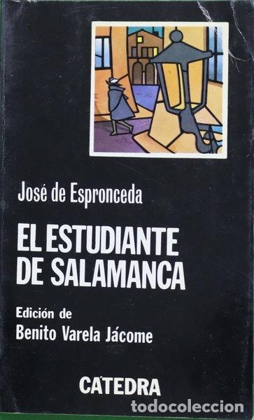 Libros: El estudiante de Salamanca- 9788437600109