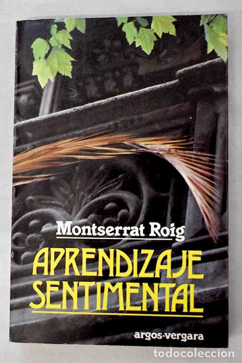 Livres: Aprendizaje sentimental.- Roig, Montserrat