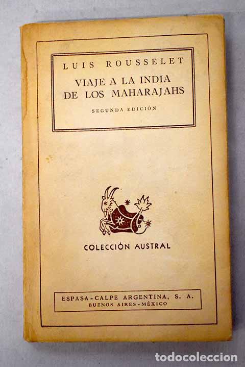 B&uuml;cher: Viaje a la India de los Maharajahs.- Rousselet, Louis