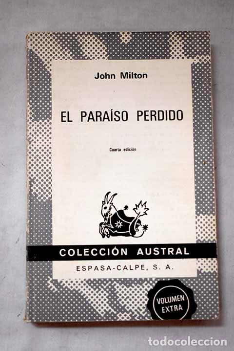 Libros: El paraiso perdido: Milton, John.- Milton, John