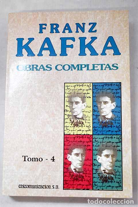 Libros: Obras completas, Tomo IV.- Kafka, Franz
