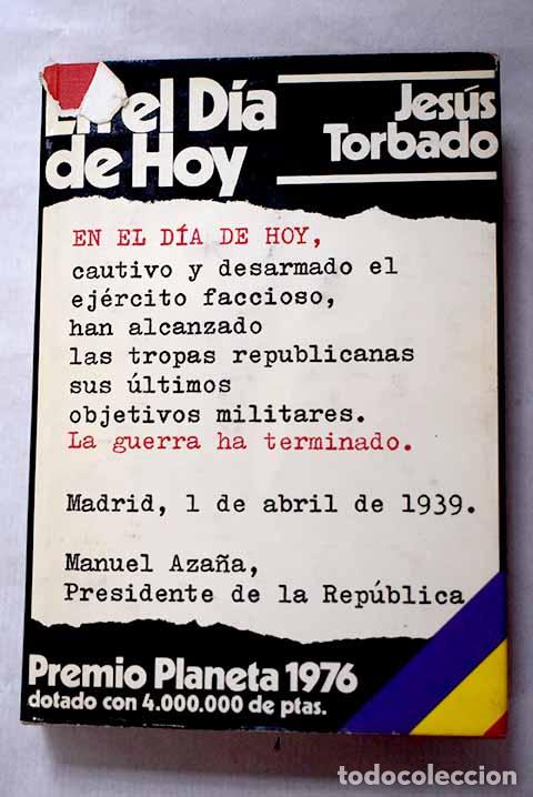 Livros em segunda m&atilde;o: En el d&iacute;a de hoy: Torbado, Jes&uacute;s.- Torbado, Jes&uacute;s