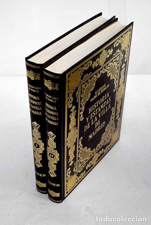 Livros em segunda m&atilde;o: Historia y estampas de la Villa de Madrid.- Sainz de Robles, Federico Carlos