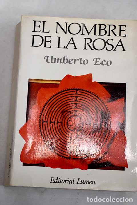 books: El nombre de la rosa.- Eco, Umberto