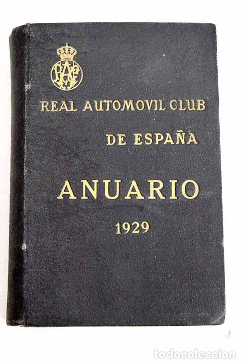 books: Anuario del Real Autom&oacute;vil Club de Espa&ntilde;a