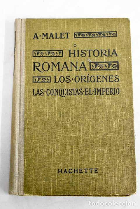 books: Historia romana: Malet, Albert.- Malet, Albert