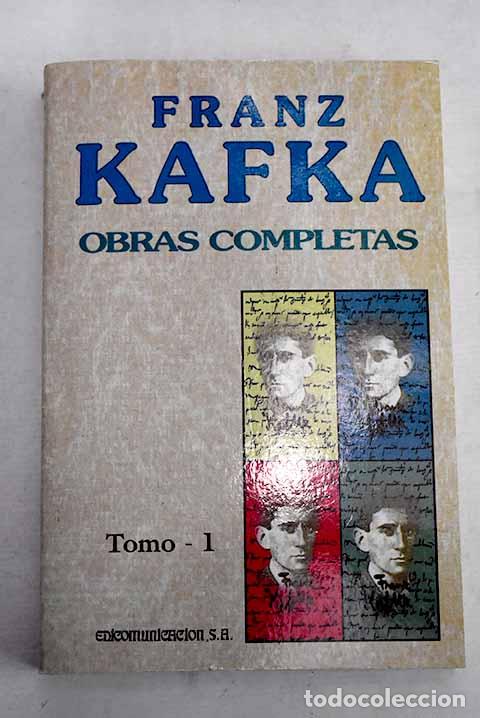 books: Obras completas, tomo I.- Kafka, Franz
