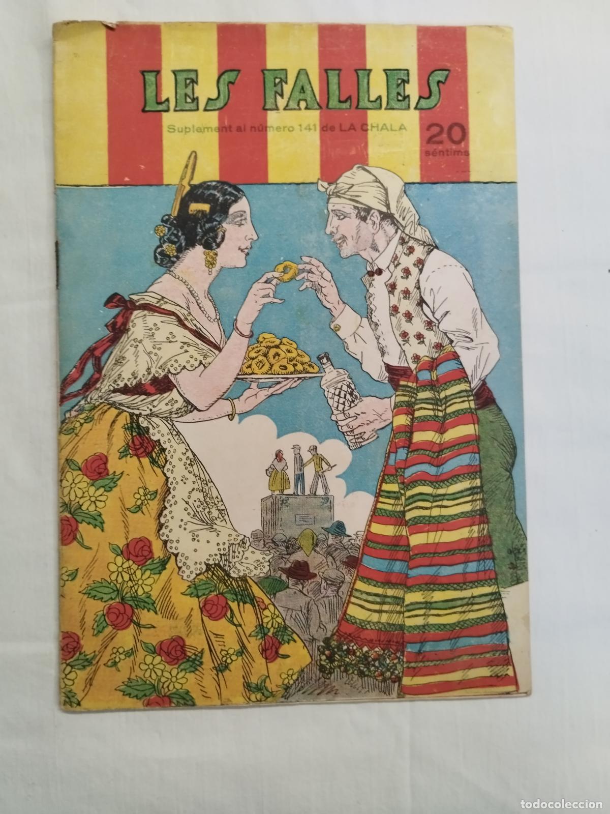 books: ANTIGUA REVISTA: LES FALLES. Suplement al n&uacute;mero 141 de LA CHALA. A&Ntilde;O II. 1929 - Sin autor