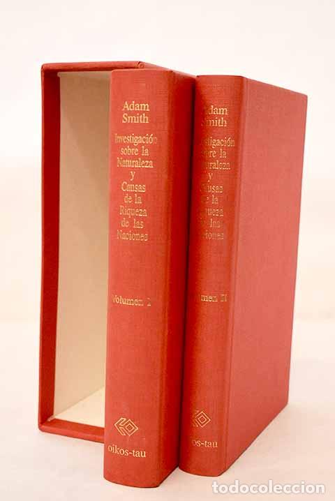 Livres: Investigaci&oacute;n sobre la naturaleza y causas de la riqueza de las naciones.- Smith, Adam