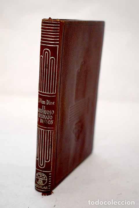 Livres: El misterioso asesinato de Benson: Un episodio de Philo Vance.- Van Dine, S. S.