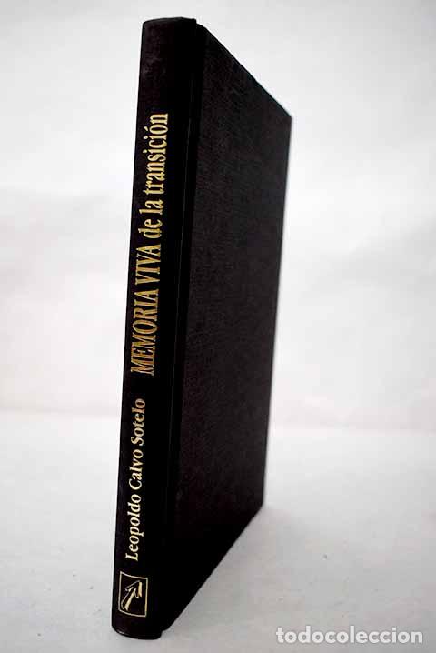 Libros: Memoria viva de la transici&oacute;n.- Calvo-Sotelo, Leopoldo